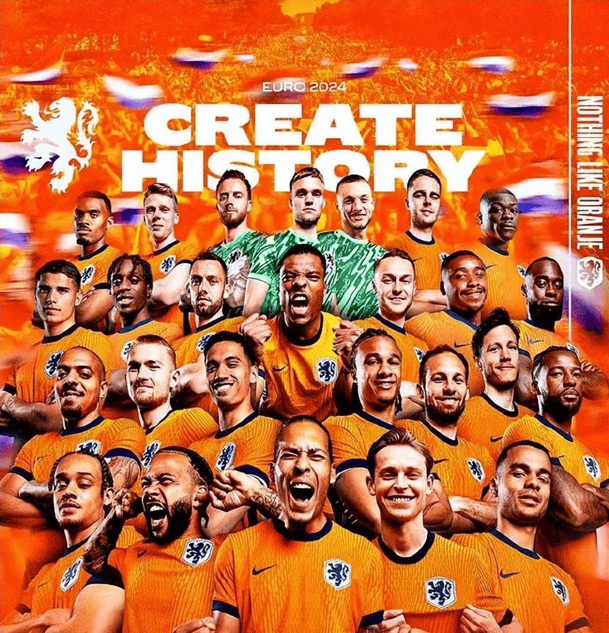 荷兰队历史性地晋级下一轮比赛的简单介绍 荷兰队历史性地晋级下一轮比赛的简单介绍