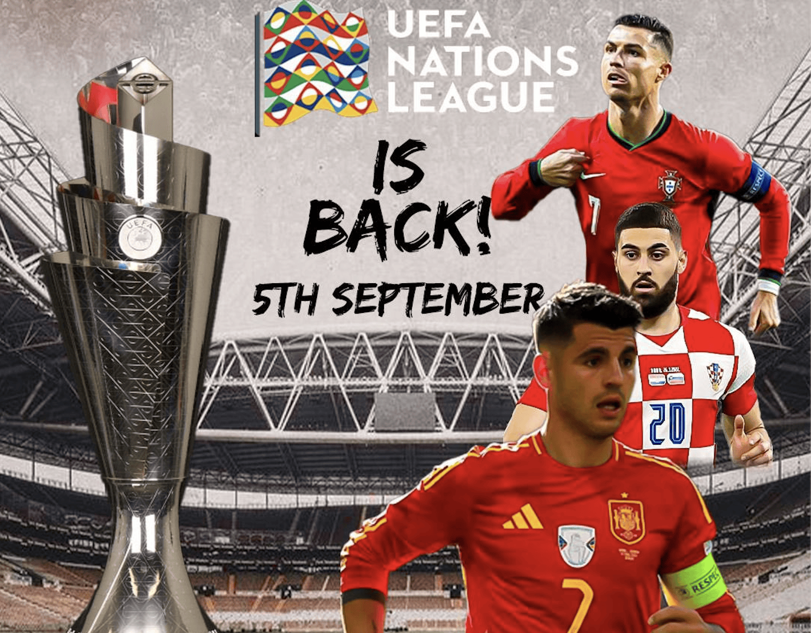 关于克罗地亚队遭遇挫折，痛失欧国联冠军梦的信息