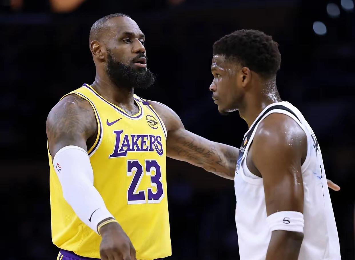 湖人对阵森林狼，贝恩数据全面爆炸